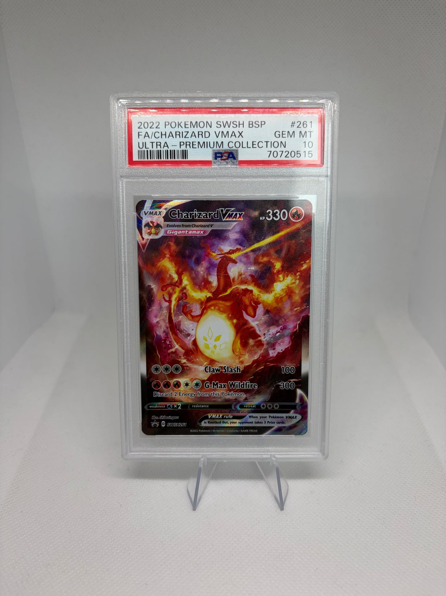 Charizard VMAX Sword & Shield Promo PSA 10