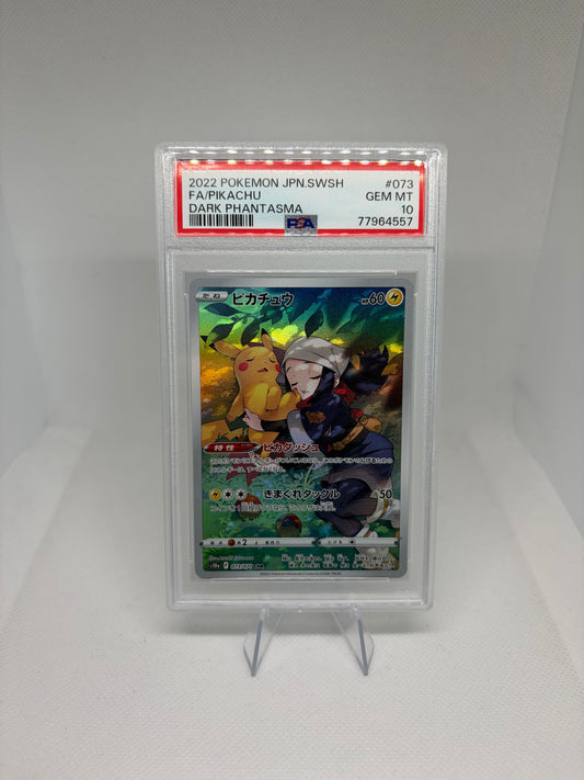 Pikachu (JP) Dark Phantasma Secret Rare PSA 10