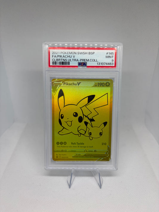 Pikachu V Sword & Shield Promo PSA 9