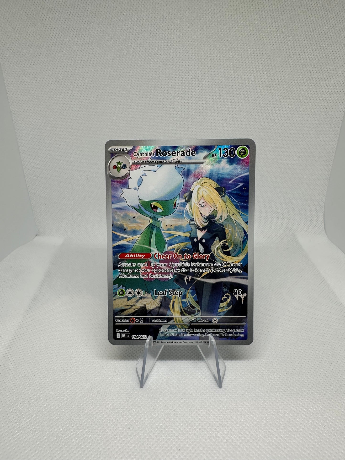 Cynthia's Roserade Destined Rivals IR