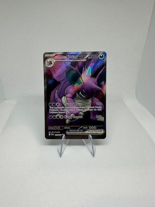 Team Rocket's Nidoking ex Full Art