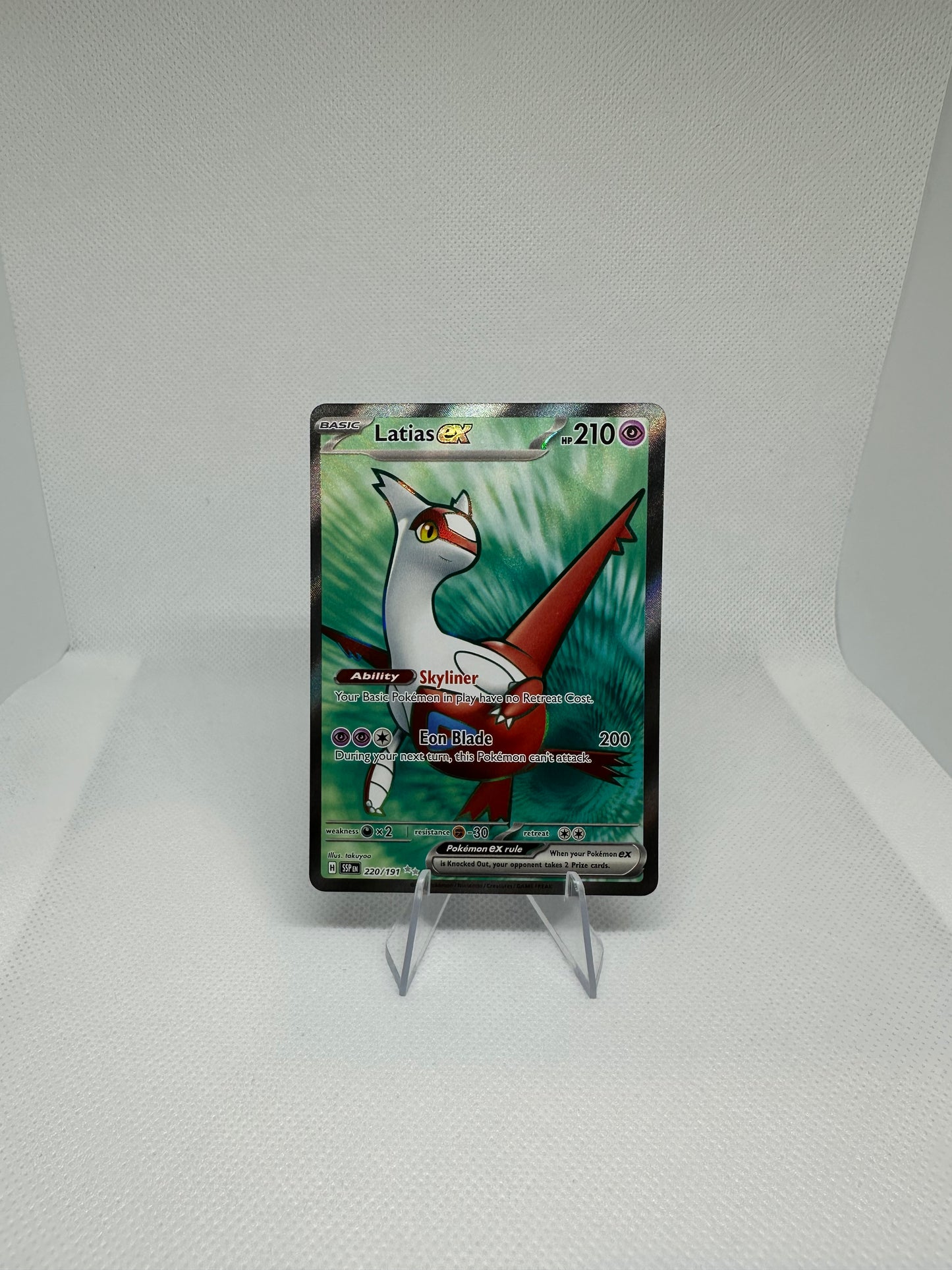 Latias ex Surging Sparks Full Art