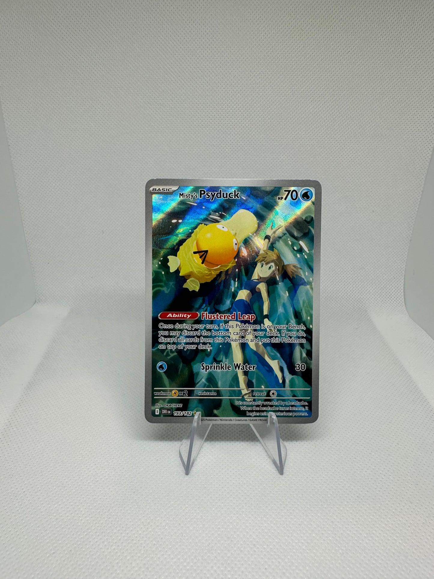 Misty's Psyduck Destined Rivals Illustration Rare