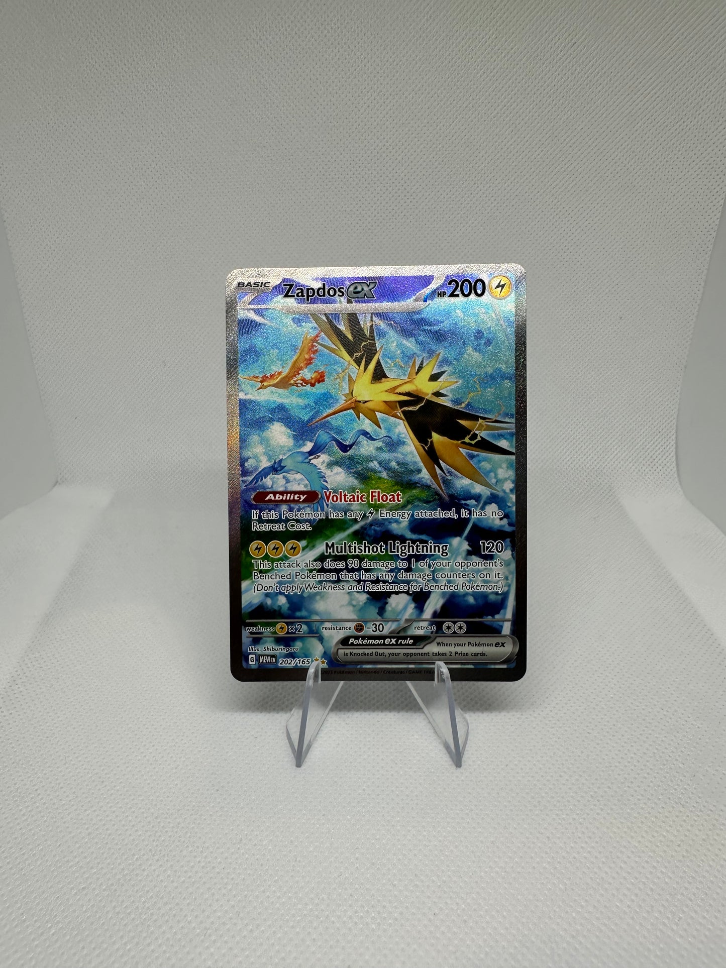 Zapdos 151 Special Illustration Rare
