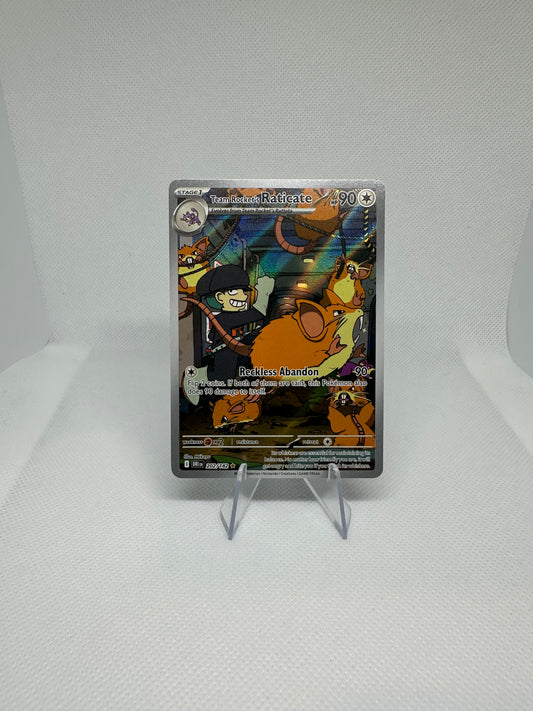Team Rocket's Raticate Illustration Rare