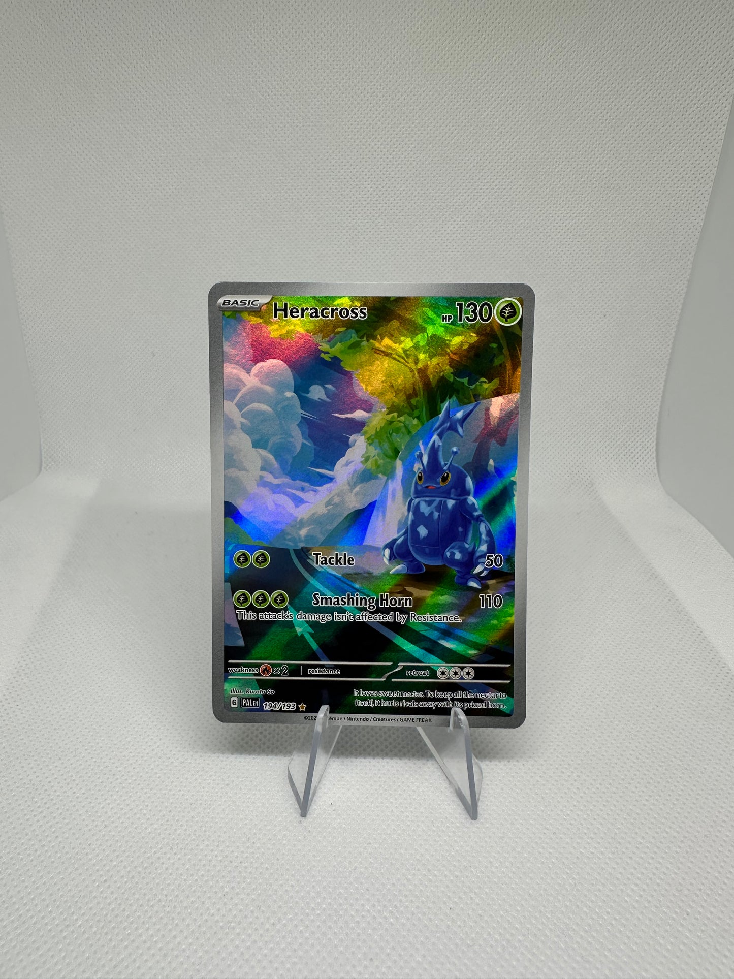 Heracross Paldea Evolved Illustration Rare