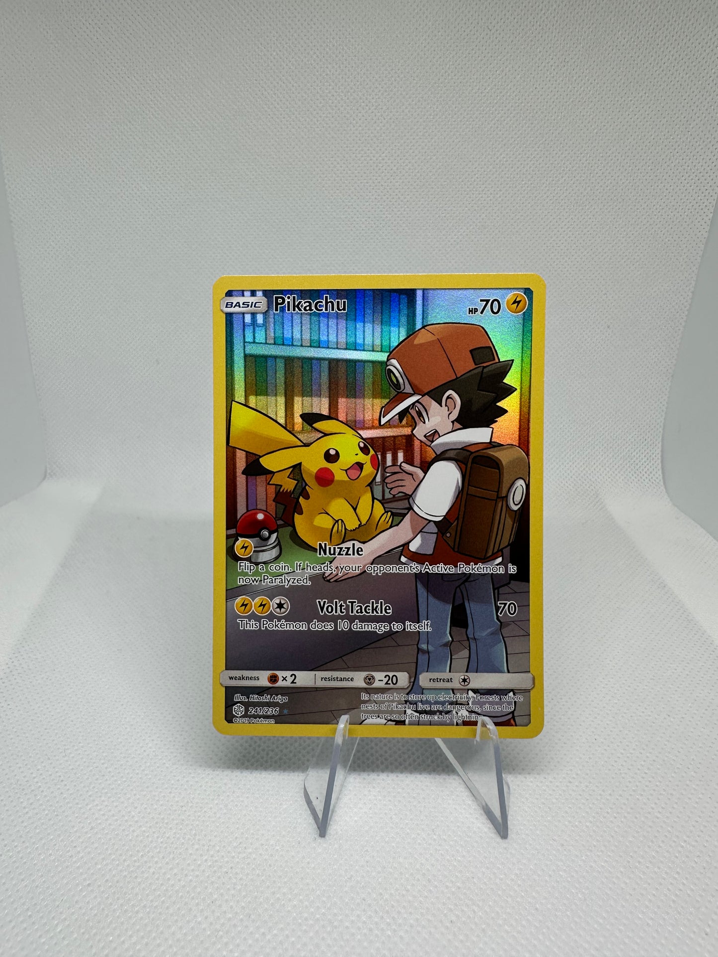 Pikachu Secret Rare Cosmic Ecplise
