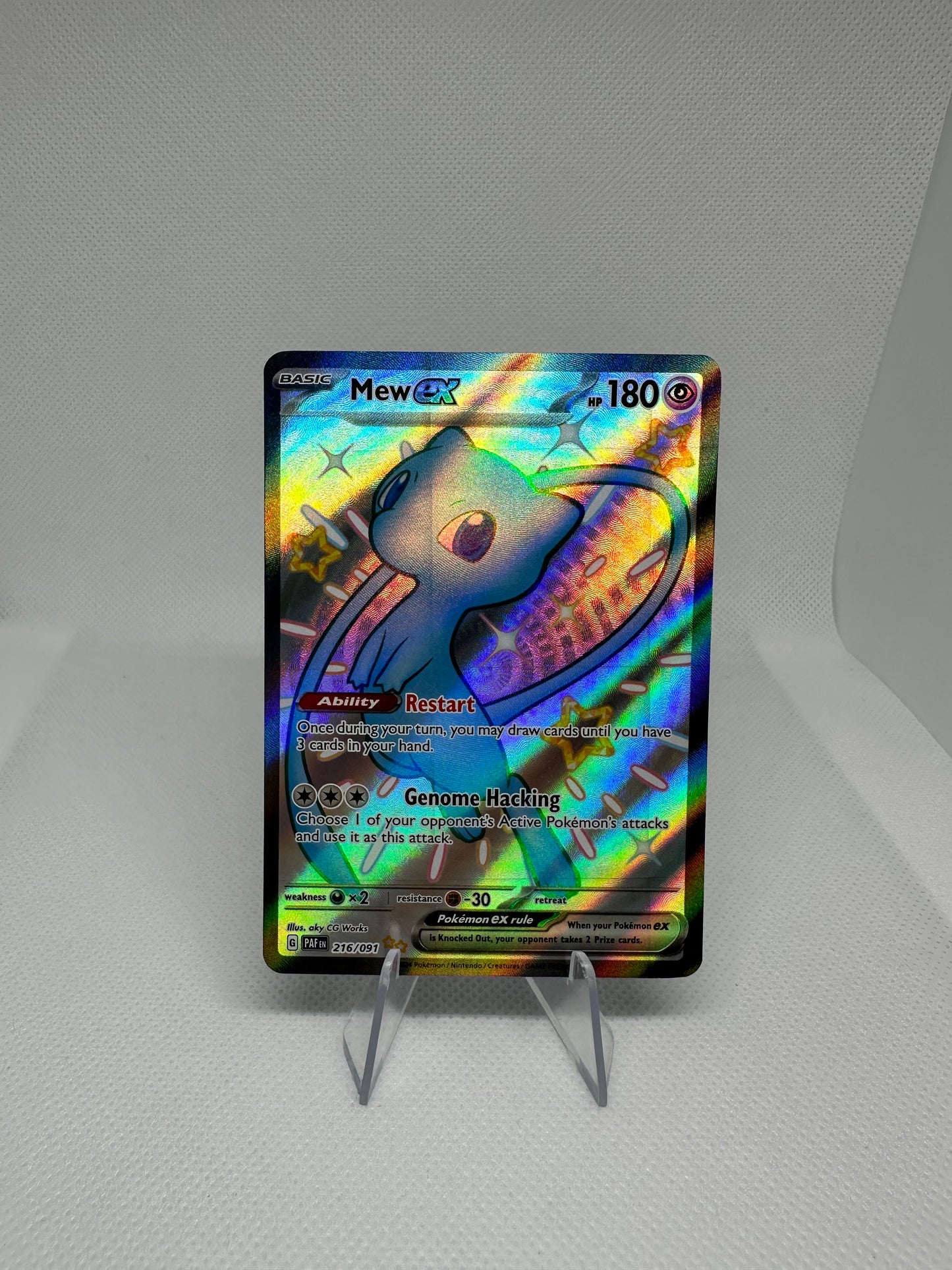 Mew Paldean Fates Shiny Ultra Rare