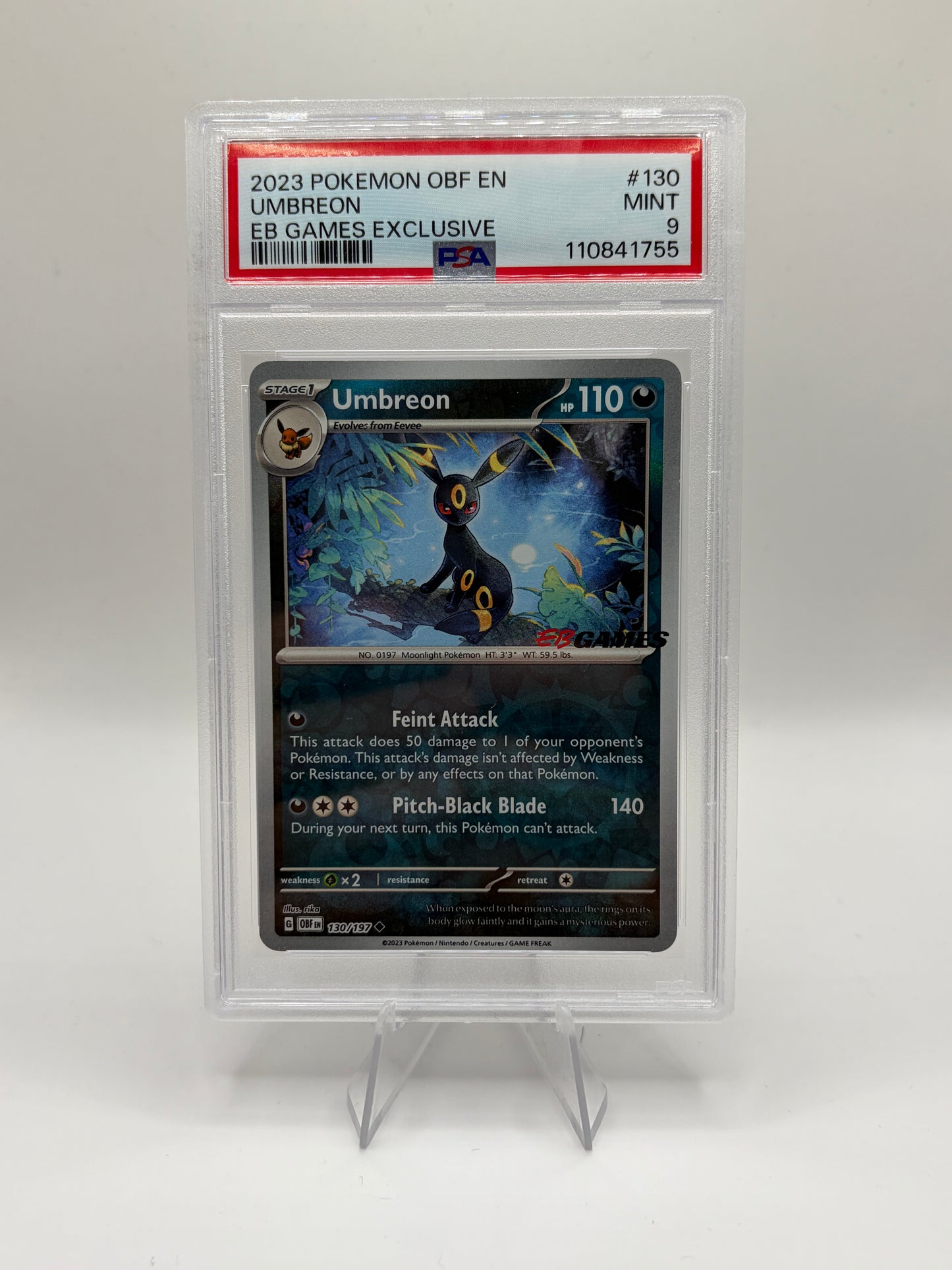 Umbreon (EBGames Exclusive) PSA 9