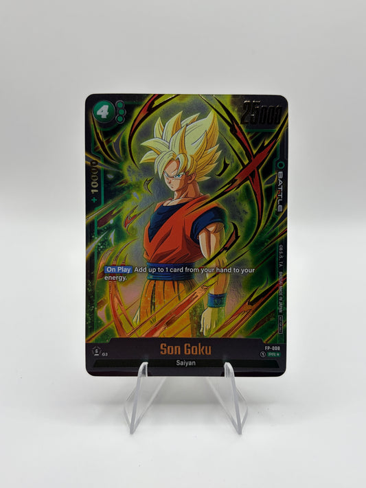 Son Goku - FP-008 (Gold) Fusion World Promotion Cards and Packs Promo