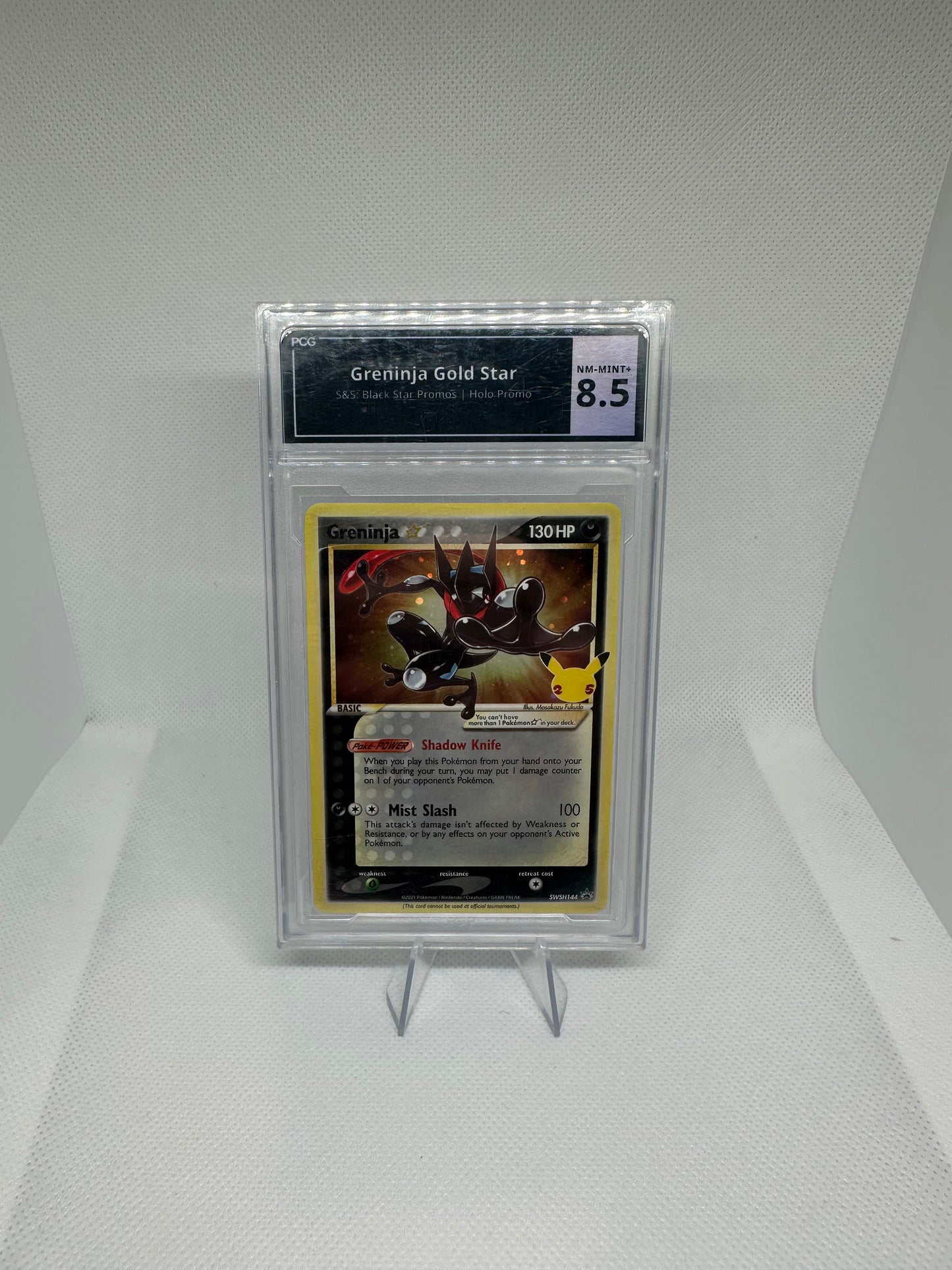 Greninja Black Star Promo PCG 8.5