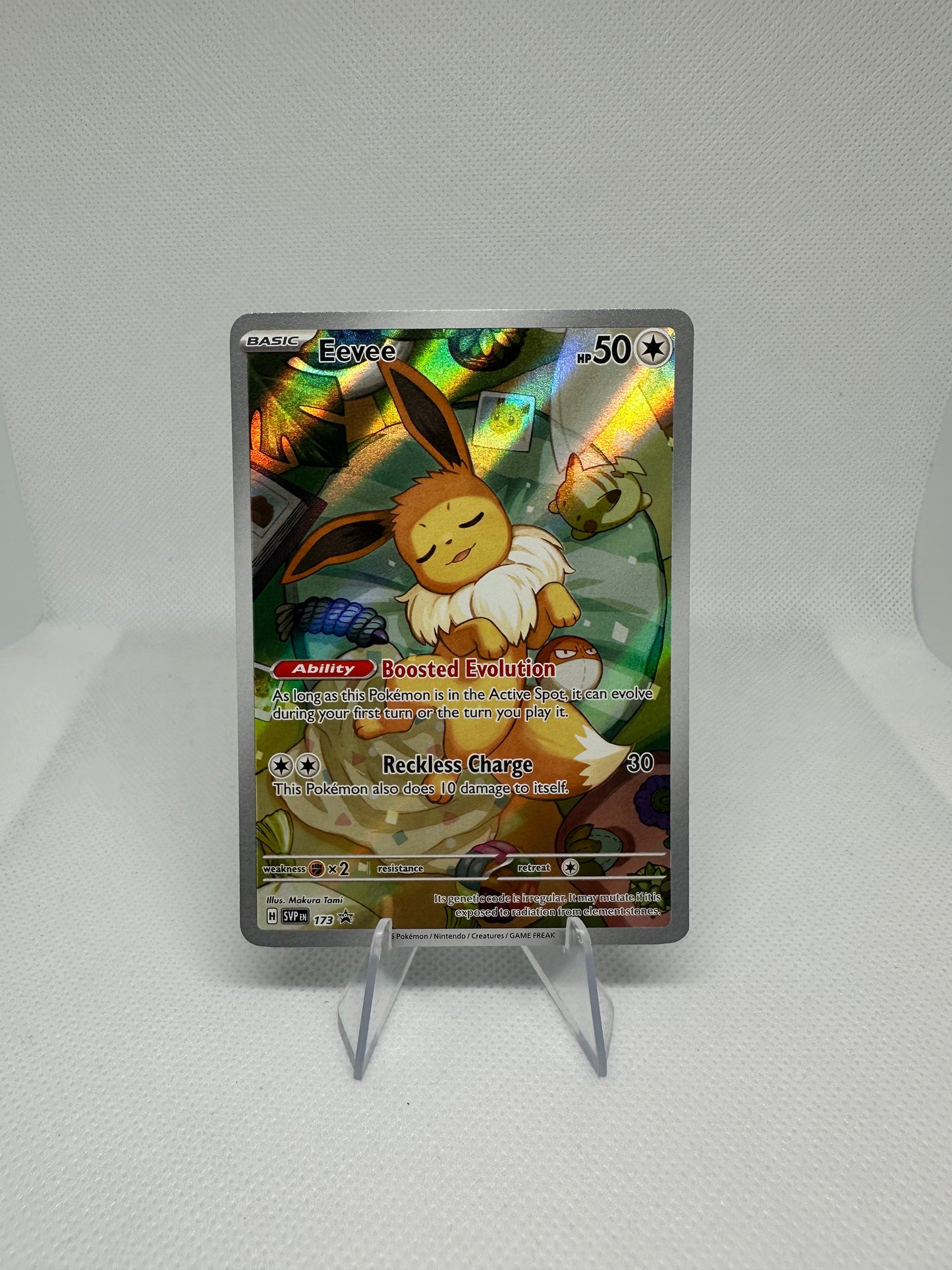 Eevee Scarlet and Violet Promo