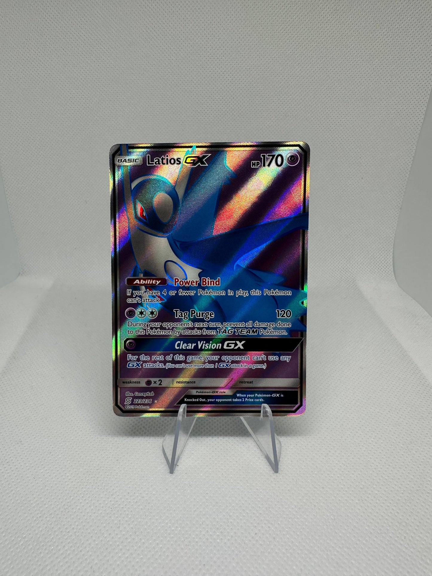 Latias GX Unified Minds FULL ART