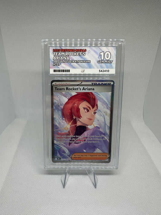 Team Rockets Ariana Special Illustration Rare ACE 10