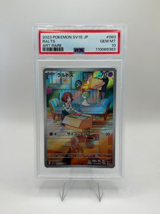 Ralts (JP) Scarlet ex Secret Rare PSA 10