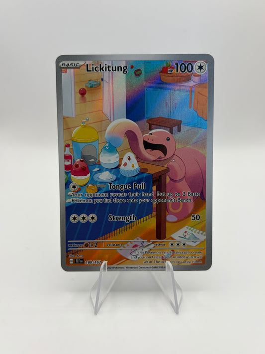 Lickitung Temporal Forces Illustration Rare