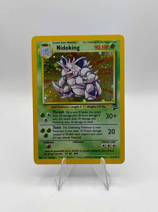 Nidoking Base Set 2 Holo Rare