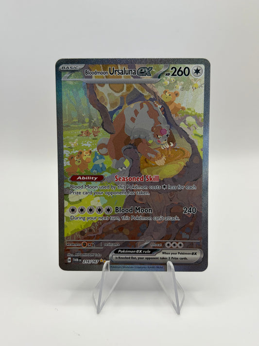 Bloodmoon Ursaluna ex Twilight Masquerade Special Illustration Rare