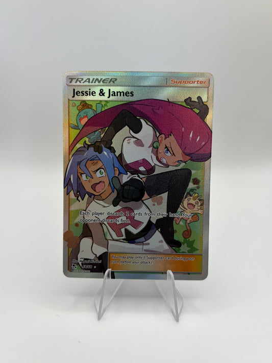 Jessie & James (Full Art) Hidden Fates Ultra Rare