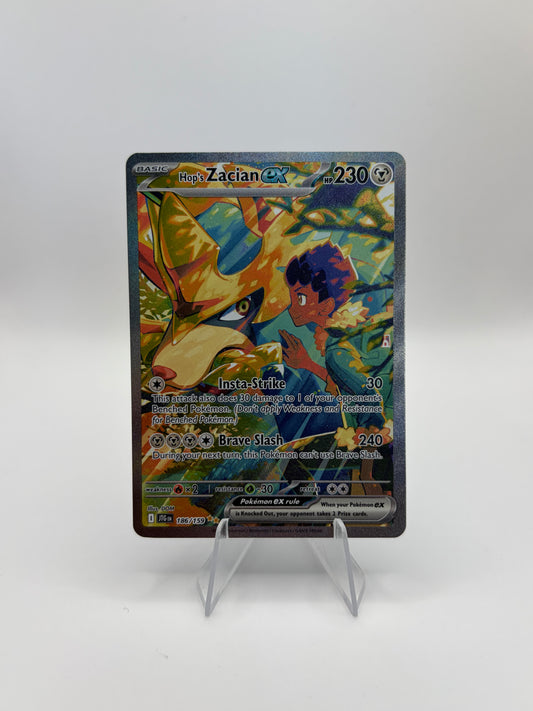 Hop's Zacian ex Journey Together Special Illustration Rare