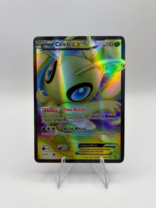 Celebi EX (141 Full Art) Boundaries Crossed Ultra Rare