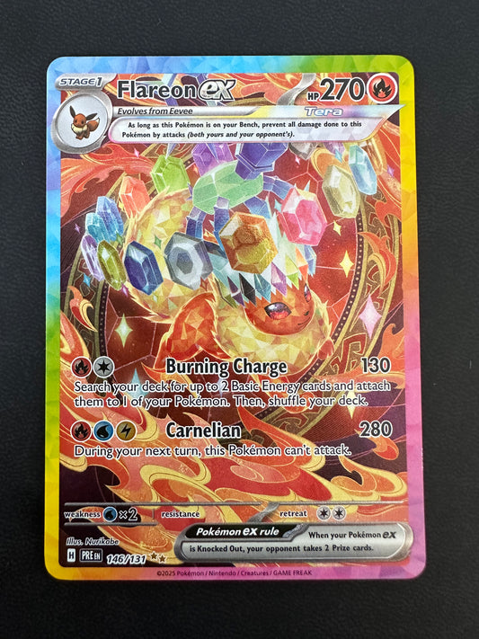 Flareon Prismatic Evolutions Special Illustration Rare