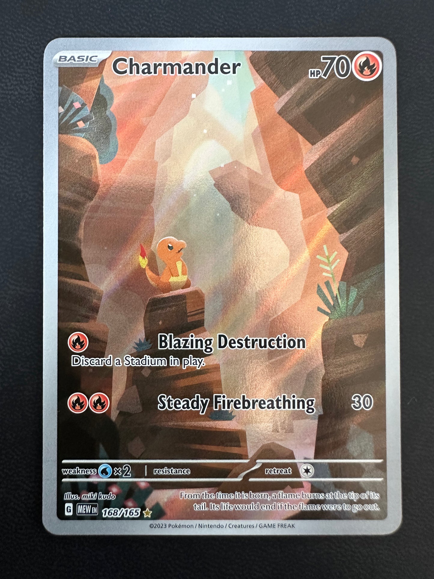 Charmander Pokemon 151 Illustration Rare