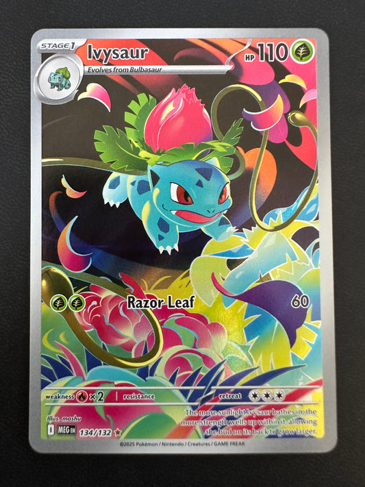Ivysaur Mega Evolution Illustration Rare