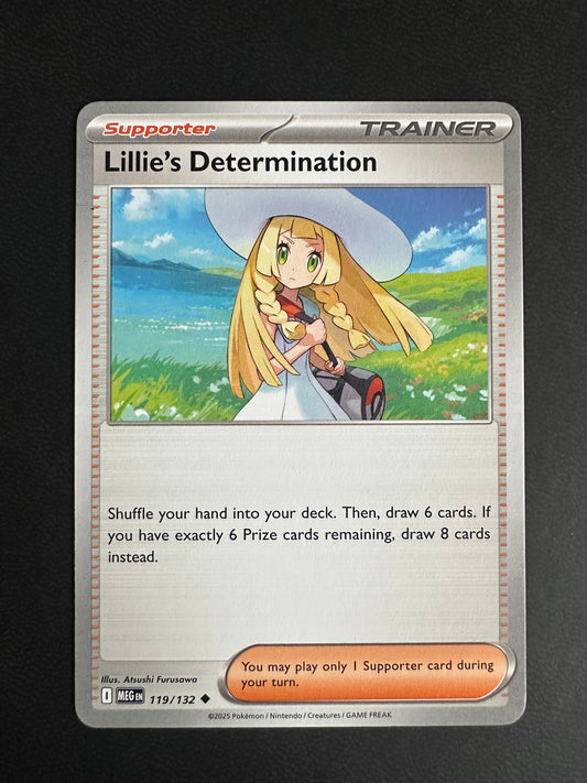 Lillie's Determination Mega Evolution Uncommon Non Holo