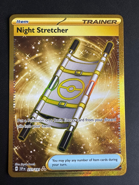 Night Stretcher Surging Sparks Hyper Rare