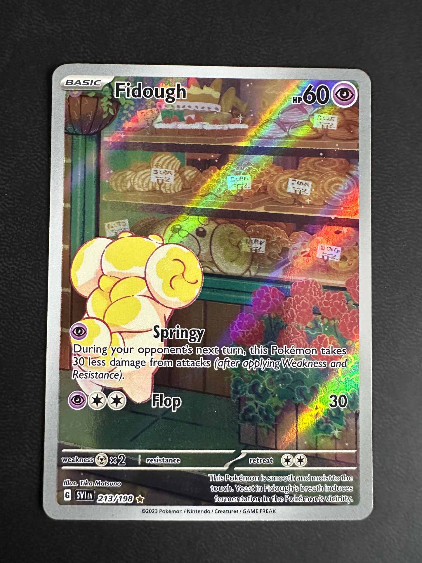 Fidough Scarlet and Violet Base Illustration Rare