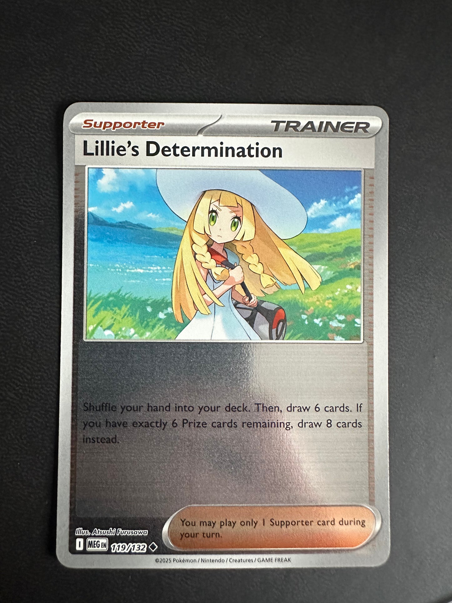 Lillie's Determination Mega Evolution Uncommon Rev Holo