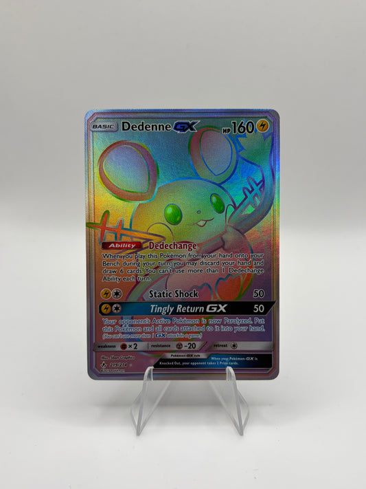 Dedenne GX (Secret) Unbroken Bonds Secret Rare