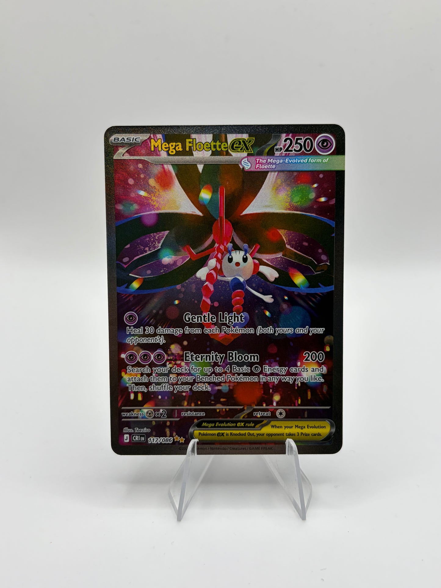 Mega Floette ex Chaos Rising Special Illustration Rare