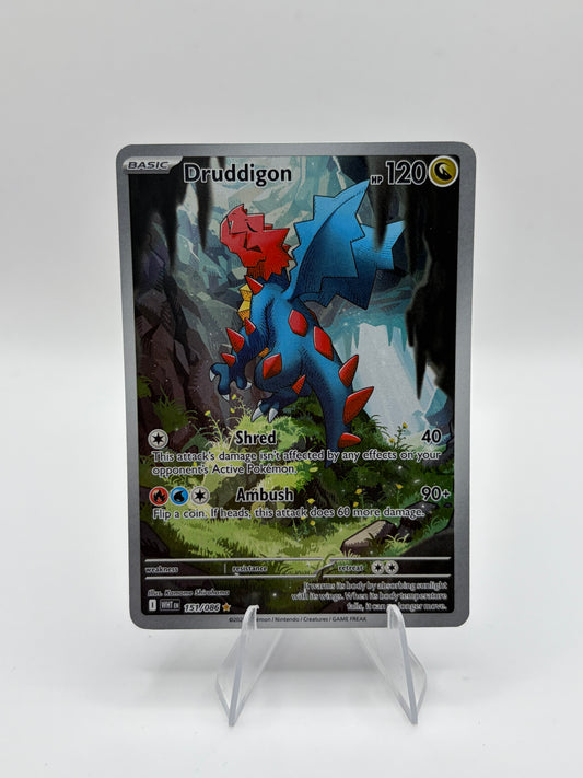 Druddigon White Flare Illustration Rare