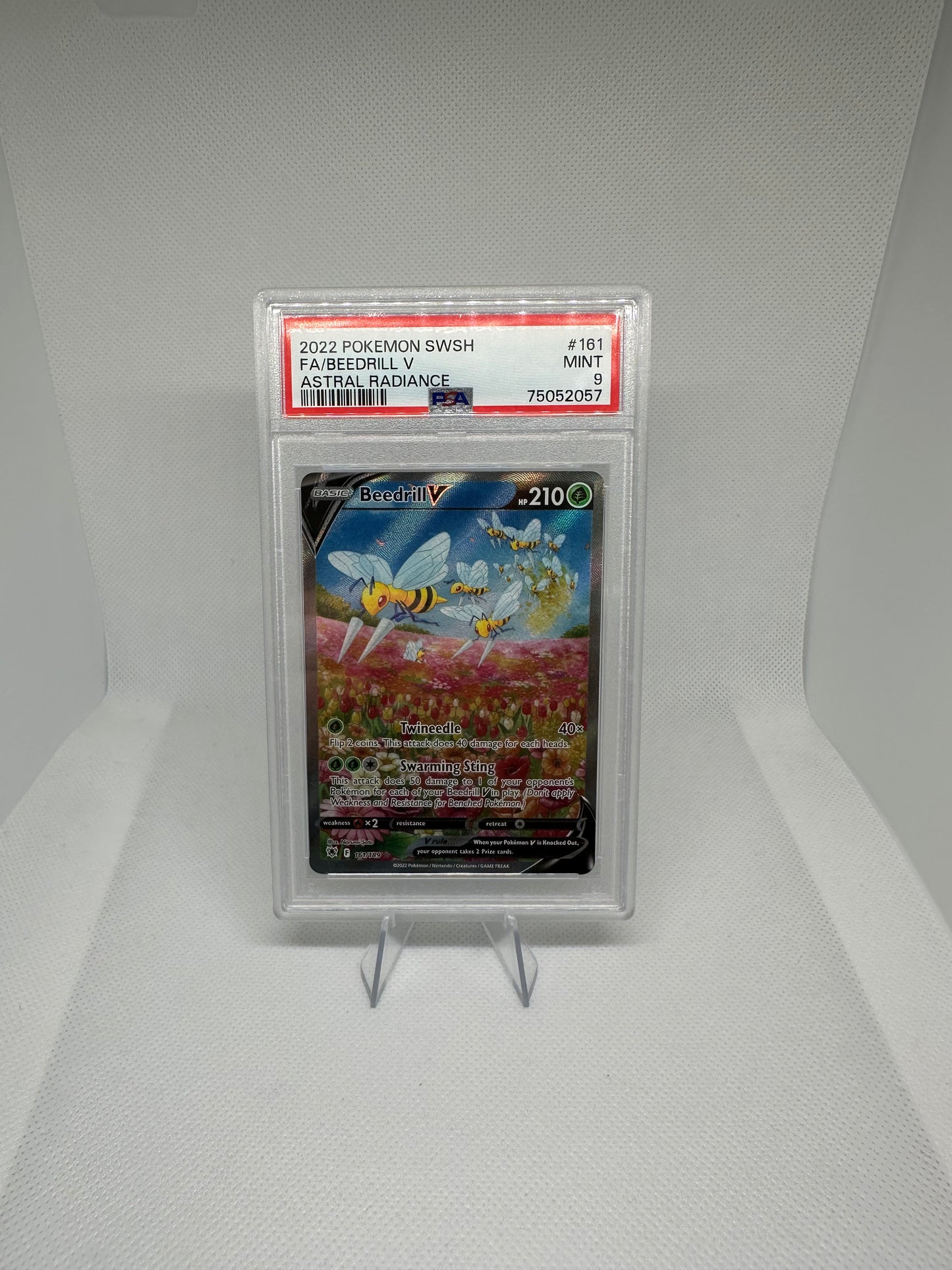 Beedrill Astral Radiance Alternate Art PSA 9