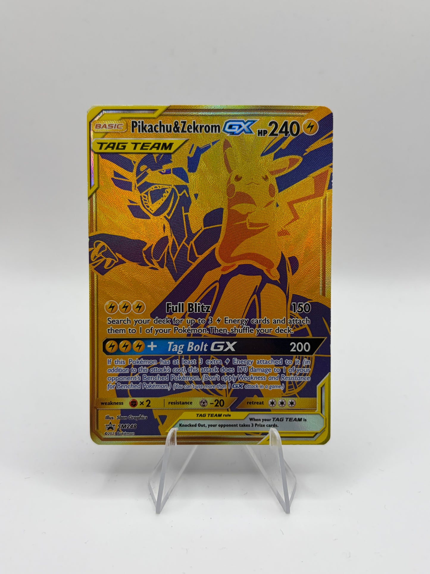 Pikachu & Zekrom GX Promo