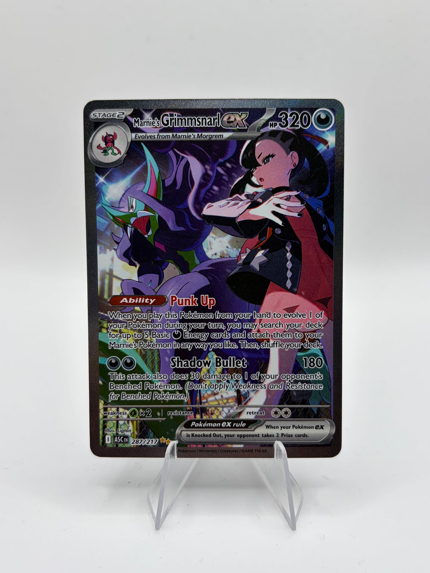 Marnie's Grimmsnarl ex Ascended Heroes Special Illustration Rare