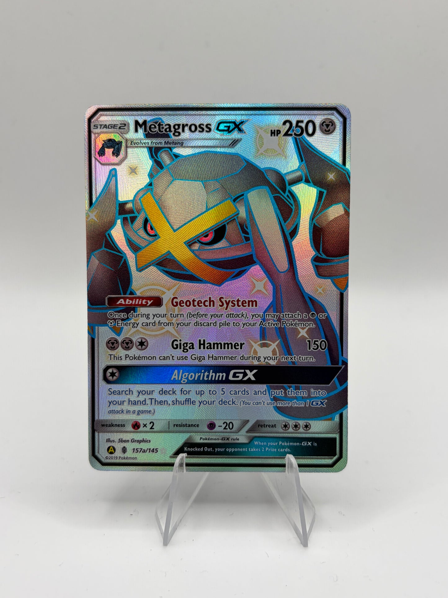 Metagross GX Alternate Art Promo • 157a/145 Holofoil