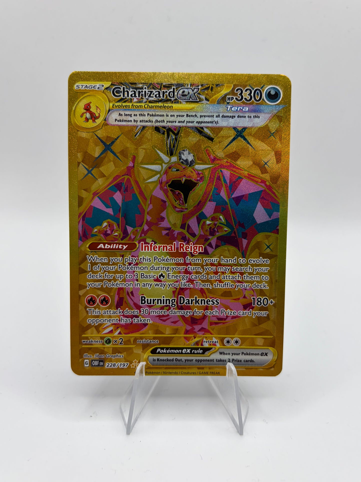 Charizard ex Obsidian Flames Hyper Rare