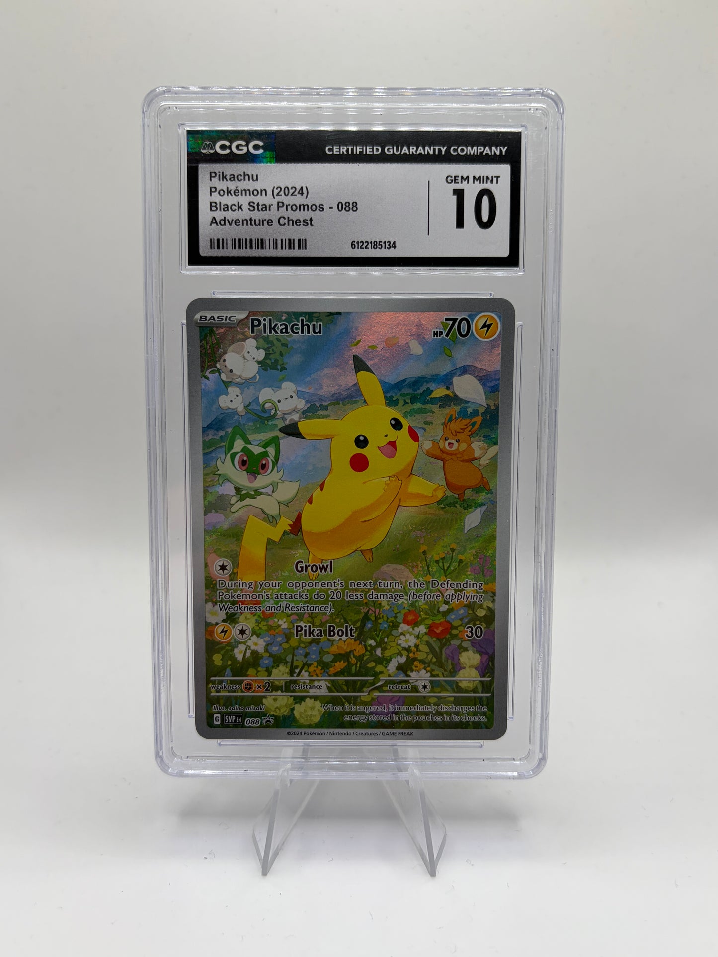 Pikachu Scarlet & Violet Promo CGC 10