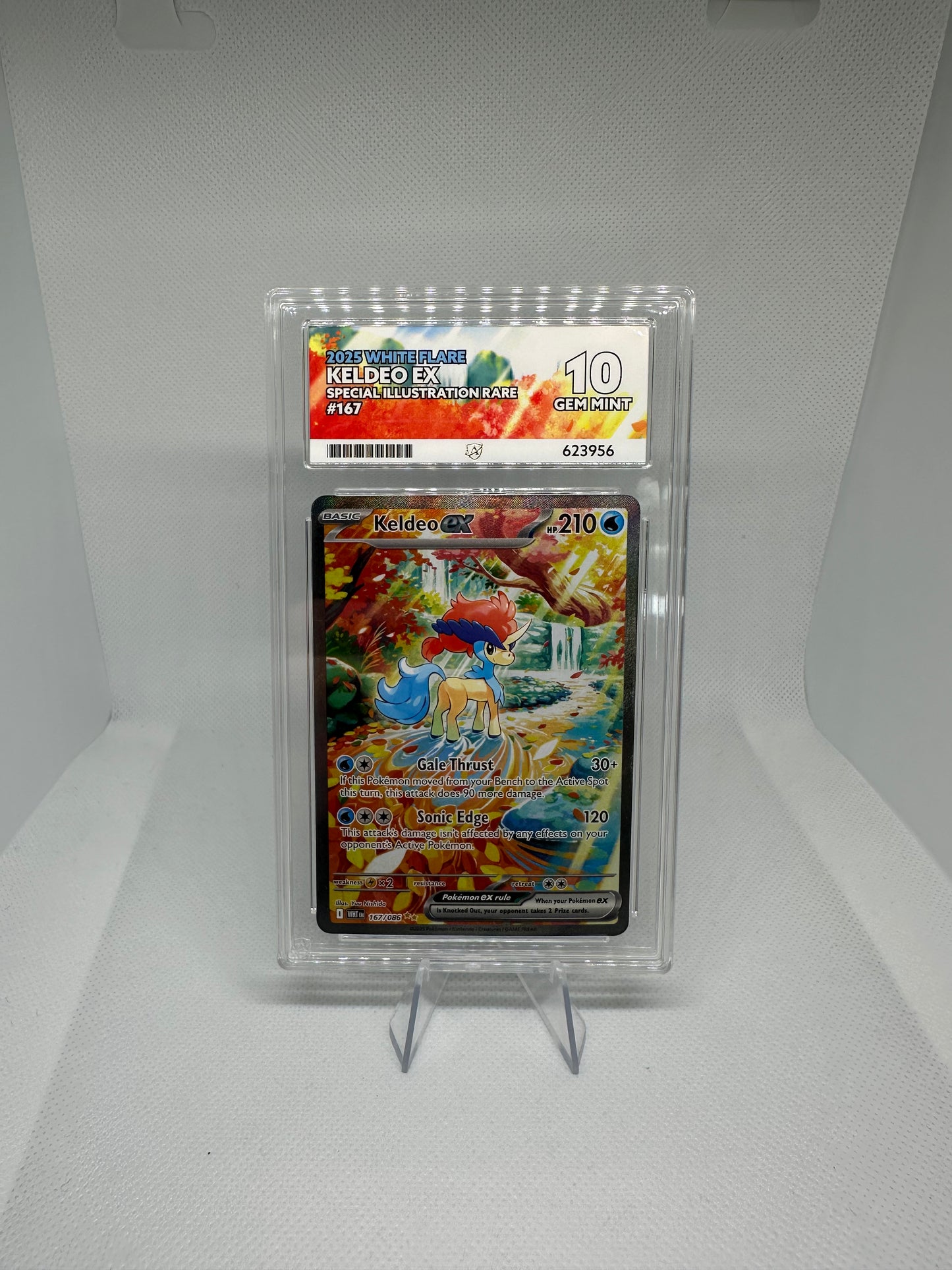Keldeo White Flare Special Illustration Rare ACE 10