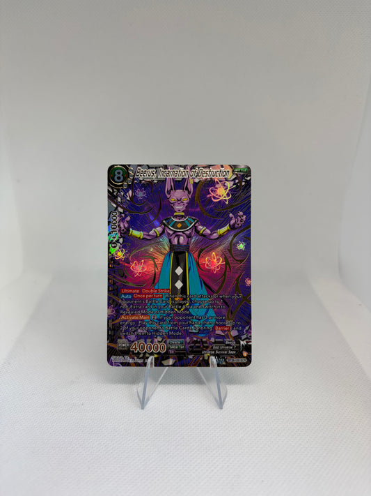 Beerus, Incarnation of Destruction Prismatic Clash Secret Rare