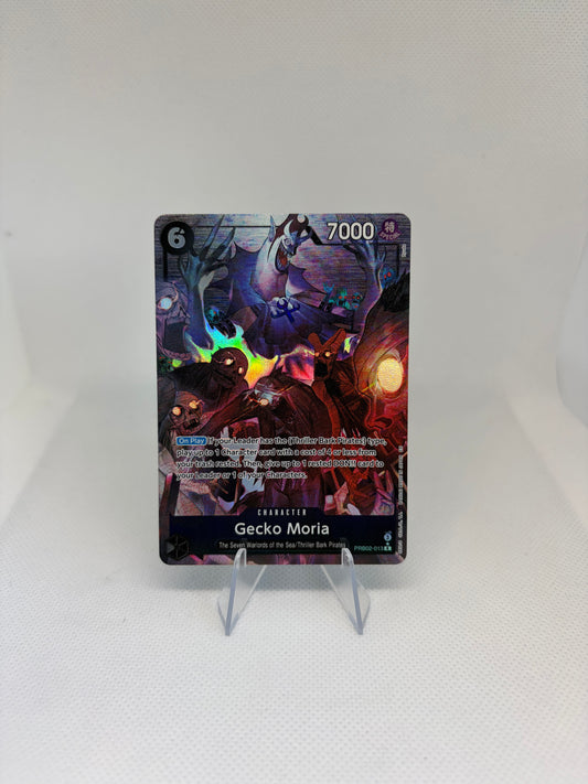 Gecko Moria (Alternate Art) Premium Booster -The Best- Vol. 2 R • PRB02-013 Foil