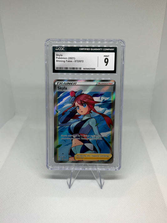 Skyla (Full Art)  Shining Fates Ultra Rare CGC 9