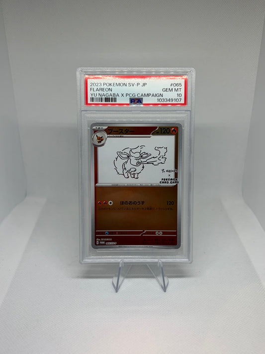 Flareon (Yu Nagaba)  ScarleandViolet Promo JP PSA 10