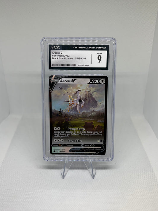 Arceus V  Sword and Shield Promo CGC 9