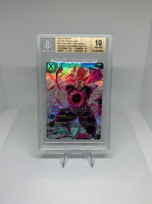 SS Rose Goku Black, Unison of Extermination Promo BGS 10