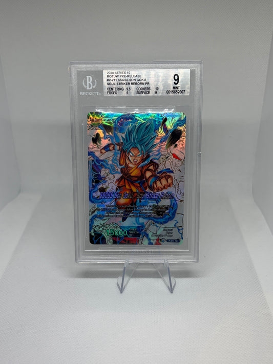 SSGSS Son Goku, Soul Striker Reborn Promo BGS 9