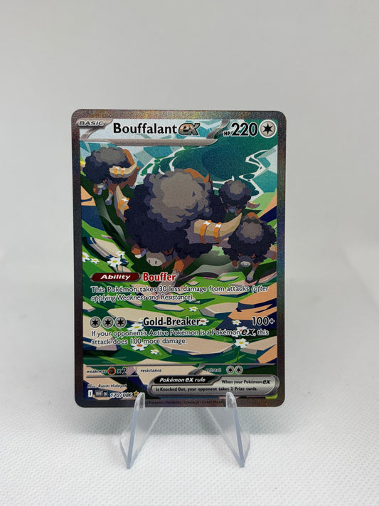 Bouffalant ex White Flare Special Illustration Rare • 170/086 Holofoil